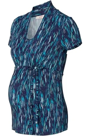 ESPRIT Damen Nursing Short Sleeve Allover Print T-Shirt, , Medium