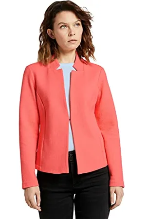 TOM TAILOR Damen Strukturierter Blazer 1024519, , XXL