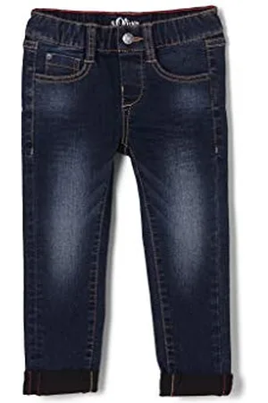 QS by s.Oliver Jungen 2051588 Jeans, Blau 57z6, 92 EU