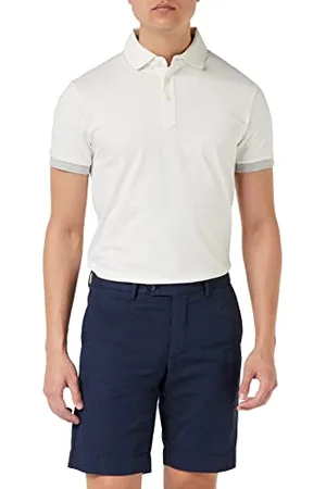 Hackett Herren Linen Texture Shorts, , 42W