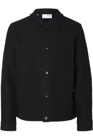 SELECTED Male Shacket 100% Woll