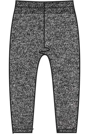 Green Cotton Unisex Wool Leggings, , 134 EU