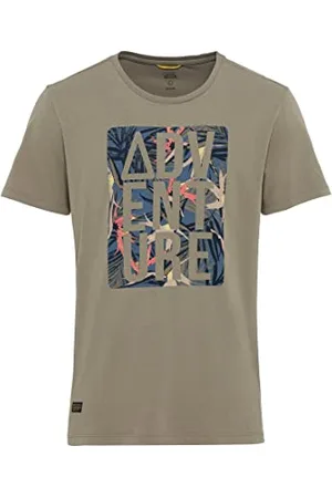 Camel Active Herren Kurzarm T-Shirt aus Bio-Baumwolle Menswear-M