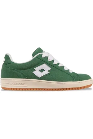 Lotto Unisex Sneaker, Green/White, 45 EU