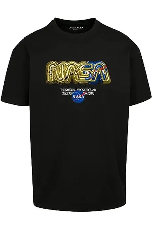 Mister Tee MT Upscale Unisex MT2739-Nasa HQ Oversize Tee T-Shirt, Black, XXL