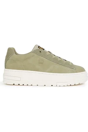 G-Star RAW Damen LHANA II NUB W Sneaker, Mehrfarben (Light Green/Light Grey D25725-01-G588), 41 EU
