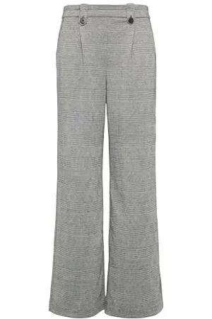 QS by s.Oliver Damen 2160629 Hose lang, Wide Leg, , 40W x 32L