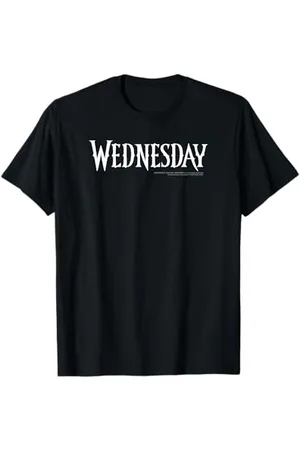 Wednesday Simple Text Logo T-Shirt