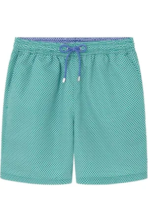 Hackett Herren Gmd Merino Silk Crew Shorts, Grün (Pop Green), XL