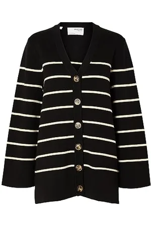 SELECTED SLFLIVA LS Long Knit Cardigan NOOS