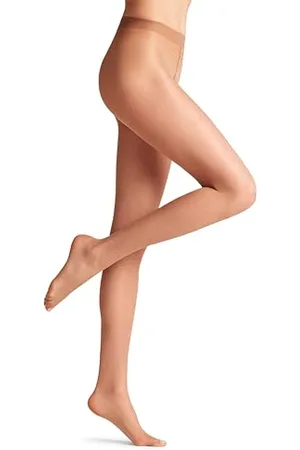 Falke Damen Strumpfhose Seidenglatt 15 DEN W Ti transparent einfarbig 1 Stück, , M