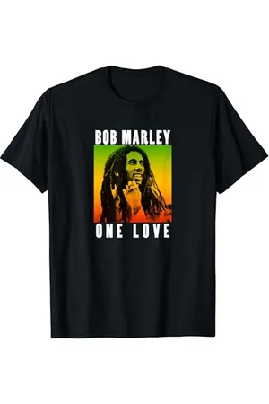 Bob Marley Offizieller One Love Farbverlauf T-Shirt