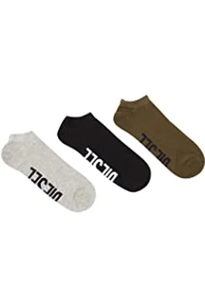 Diesel _SKM-GOST-THREEPACK_SOCKS_Grau Black Brown_S Kurz