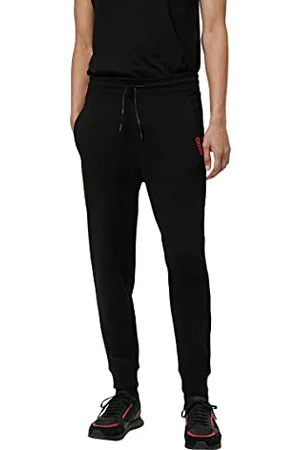 HUGO BOSS Herren Doak194 Jogginghosen, per Pack Schwarz (Black), W(Herstellergröße: XX-Large)