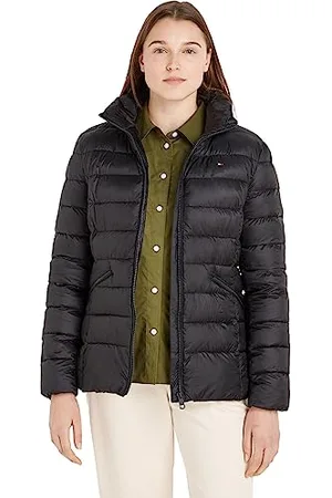 Tommy Hilfiger Damen Jacke Padded Global Stripe Jacket Übergangsjacke, , 3XL