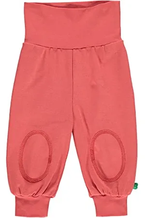 Green Cotton Baby Girls Alfa Pants Jogger, , 56
