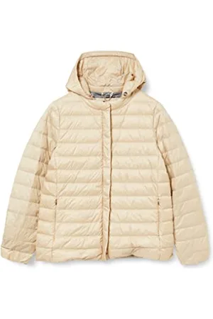 Geox Damen W JAYSEN Jacke, Golden Beige/Safari F5191), 44 (Herstellergröße: 50)