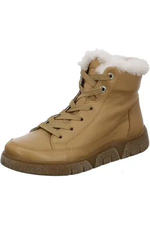 ARA Damen Rom Schnür Stiefelette, Cmel, 41 EU