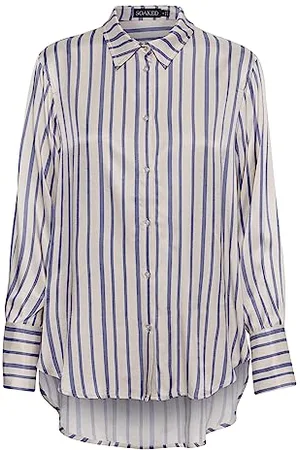 Soaked in Luxury Damen, lässig, Lange Ärmel, Button Up Printed Shirt, , M