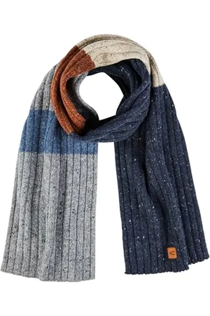 Camel Active Herren Dicker Strickschal aus einem Wollmix menswear-OS