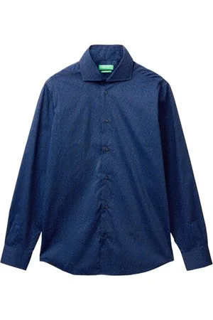 Benetton Herren 5jueuq04d Hemd, , XS