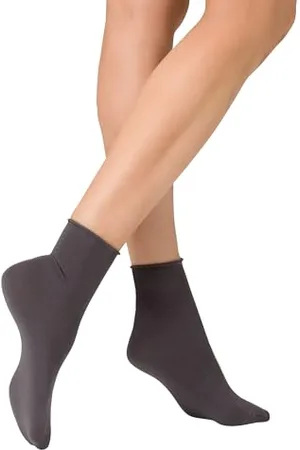 Kunert Damen Socken Sensual Cotton Rollrand 130 DEN 35-38