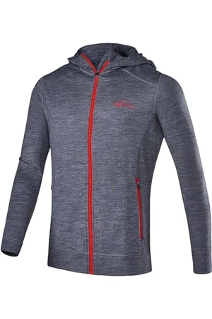 Black Crevice Herren Merino Kapuzenjacke, , M