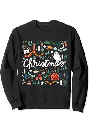 Harry Potter Weihnachten Happy Christmas Collage Sweatshirt