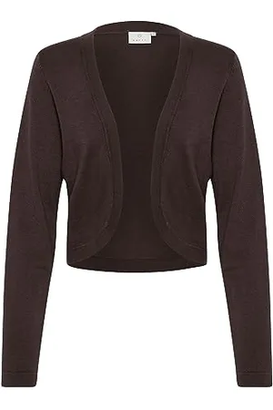 Kaffe Bolero Astrid Damen Bolero Astrid Elegant Jäckchen Langarm Cardigan Bolerojacke L