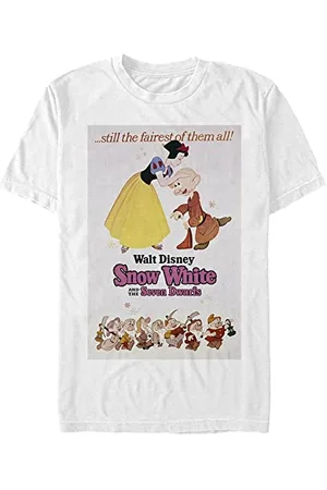 Disney Unisex Snow White Sw Poster Organic Short Sleeve T-shirt, , L