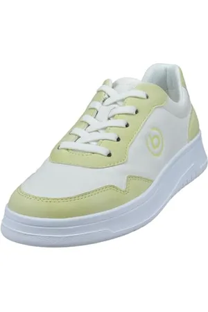 Bugatti Damen Sandaletten, Frauen Sandalen,Sommersandalen,bequem,flach,Sommerschuhe,Freizeitschuhe,offene Schuhe,Light Green/White (7220),39 EU/EU UK