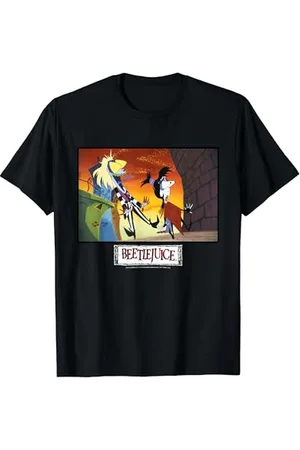BEETLEJUICE And Lydia Surprised Bug Eyes T-Shirt