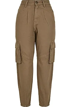 Urban classics Damen TB4361-Ladies Ballon Fit Cargo Twill Pants Freizeithose, , 29
