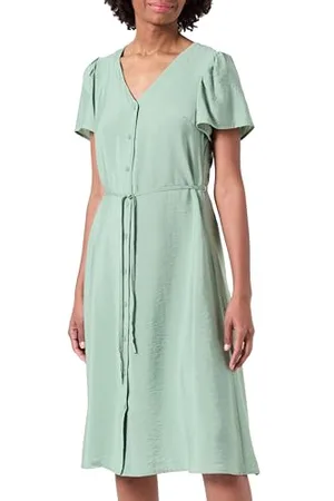 VERO MODA VMJOSIE SS Calf Shirt Dress WVN GA