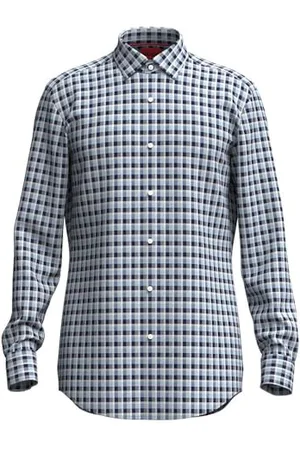 HUGO BOSS Herren Kenno Shirt, , 43 EU