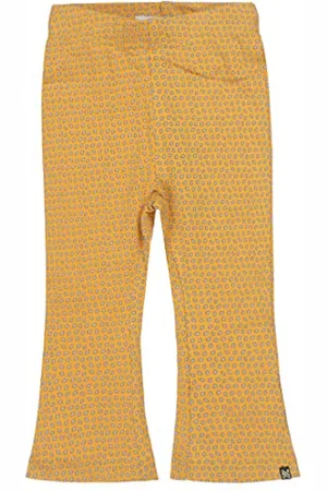 Koko Mädchen Girls Flared Trousers Yellow Trousers, , 18 Monate EU