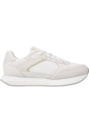 Tommy Hilfiger Damen Runner Sneaker Sportschuhe, Beige (Misty Coast), 39 EU