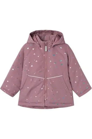 NAME IT Mädchen NMFMAXI Jacket Glitter FOIL Kurzjacke, , 98