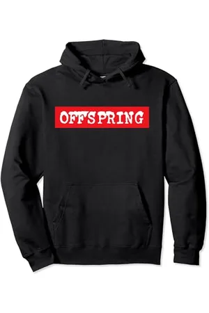 The Offspring Official Red Box Logo Pullover Hoodie