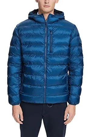 ESPRIT Herren 992ee2g303 Jacke, Petrol Blue, S EU