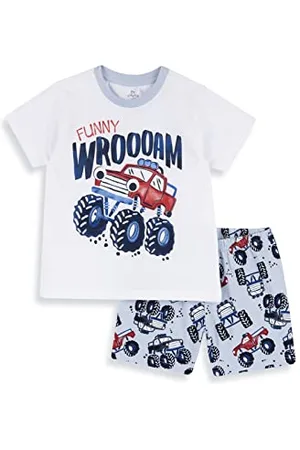 chicco Jeep Pyjama Kurzarm aus Baumwolle, Schlafanzüge Jungen, , 2 jahre