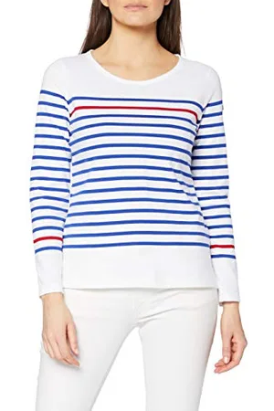 Armor.lux Damen Marinière "Rempart" Femme Langarmshirt, , 44 EU