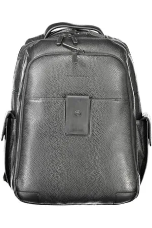 Piquadro Ili Rucksack aus Leder mit Außentaschen, , M, Business