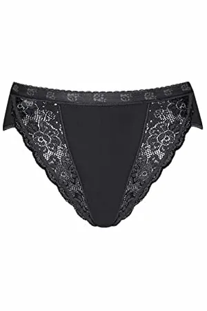 Sloggi Damen Chic Tai Slip, Black, 46