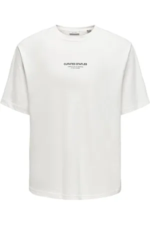 Only & Sons Herren ONSCURATED RLX Print SS Tee T-Shirt, , Small