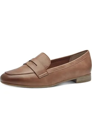 Marco Tozzi Damen Slipper Elegant Vegan, Braun , 37 EU