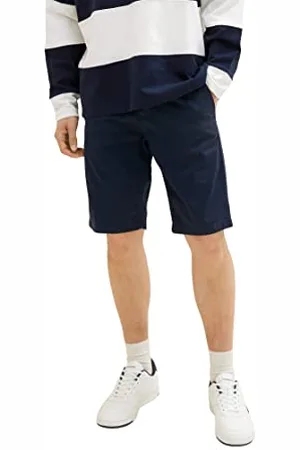TOM TAILOR Herren 1035037 Slim Chino Bermuda Shorts mit Stretch, , 29