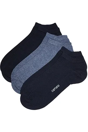 Camano Herren Sneakersocken 3003 3er pack, Gr. 39/42, Blau (navy combination 34)