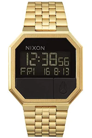 Nixon Unisex Digital Quarz Uhr mit Edelstahl Armband A158502-00