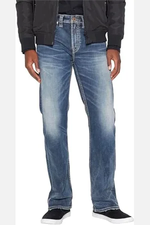 Silver Jeans Co. Herren Craig Classic Fit Bootcut Jeans, , 38W / 34L